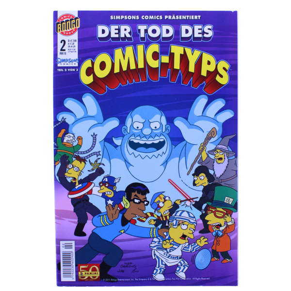 Simpsons Comics präsentiert – Der Tod des Comic-Typs Teil 2 | Panini 2011 | Sammlerzustand